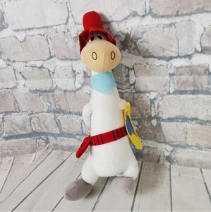 Vintage Hanna Barbera Quick Draw McGraw Plush 15" New Old Stock
